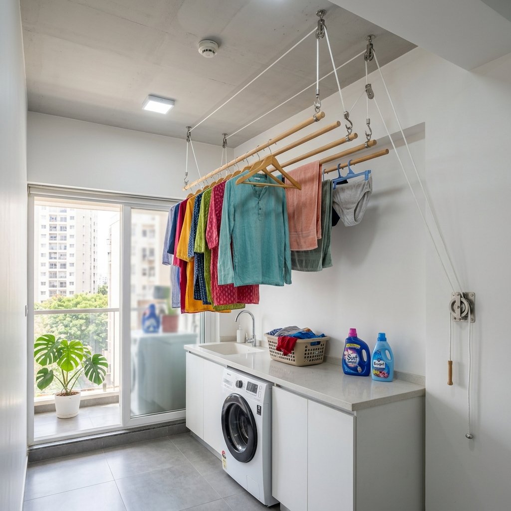 Ceiling Cloth Hanger Installation Bangalore & Karnataka