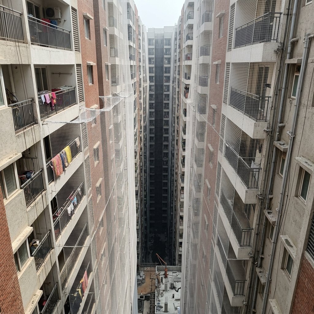 Duct Area Safety Nets Bangalore & Karnataka